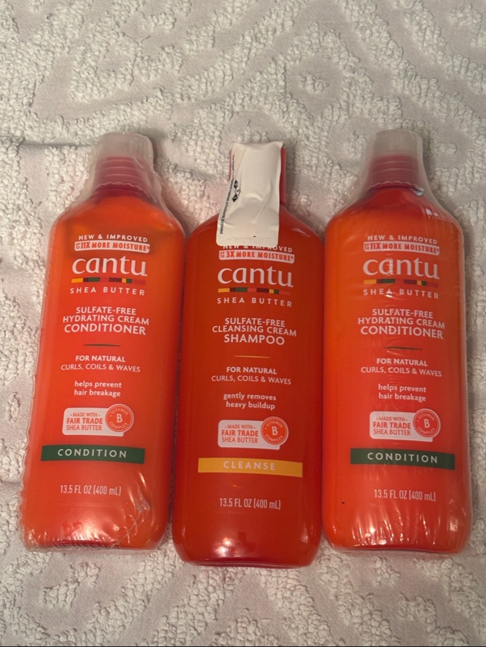Cantu Shea Butter Sulfate-Free Cleansing Cream Shampoo - Orange
